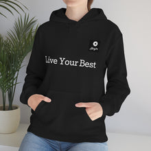 Load image into Gallery viewer, Dosy7 Live Your Best® Hooded Sweatshirt